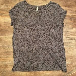 Z Supply Cheetah Print Tee